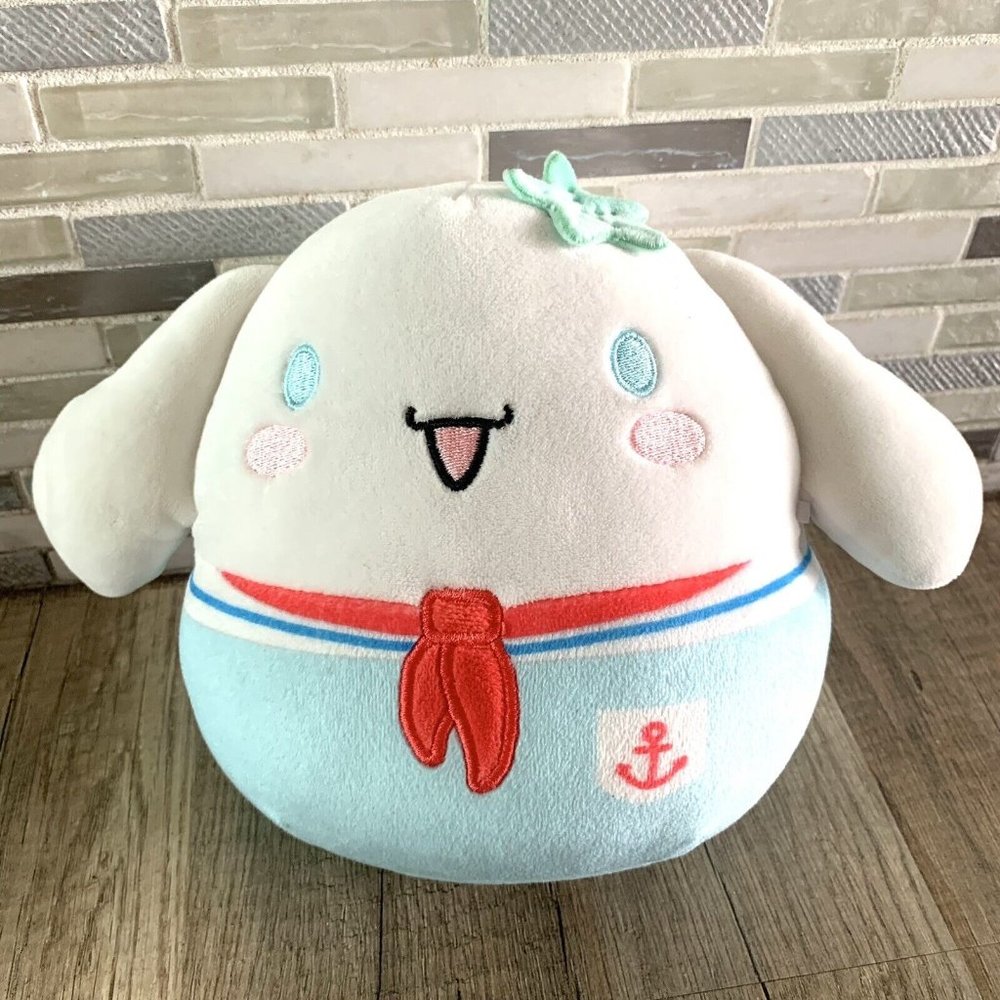 Squishmallow Hello Kitty Cinnamoroll Sanrio 8" Sailor Plush KellyToy No Tag
